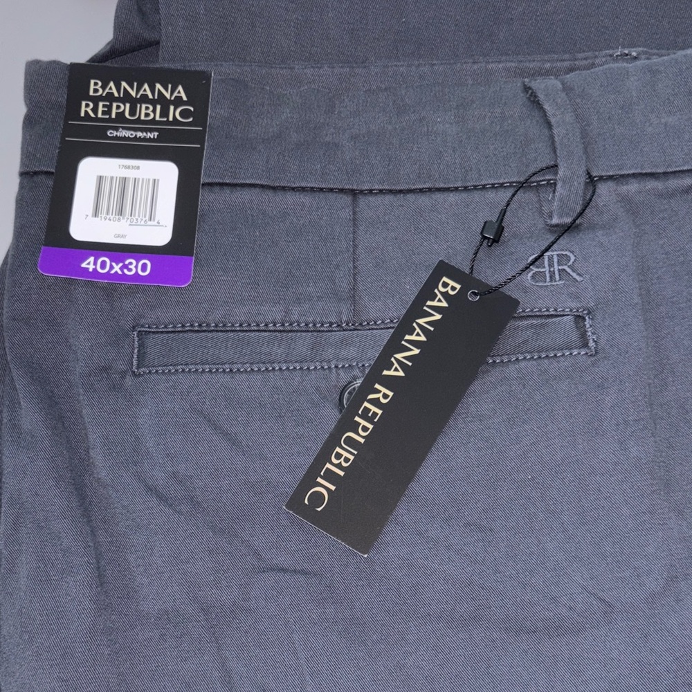 Banana Republic Gray Chinos